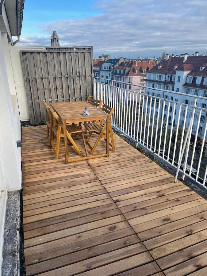 Le Brasilia - Appartement Neuf Pour 4 Personnes Avec Terrasse Strasbourg Eksteriør bilde